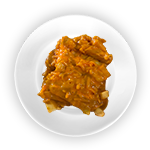 Cheesy Chips & Curry Sauce 